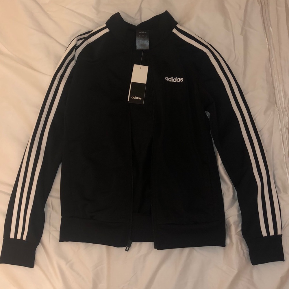 Adidas Women’s Black Zip-up Jacket Size: XS